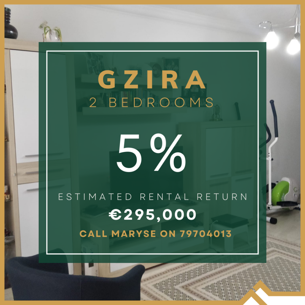 gzira 2 bedroom apartment