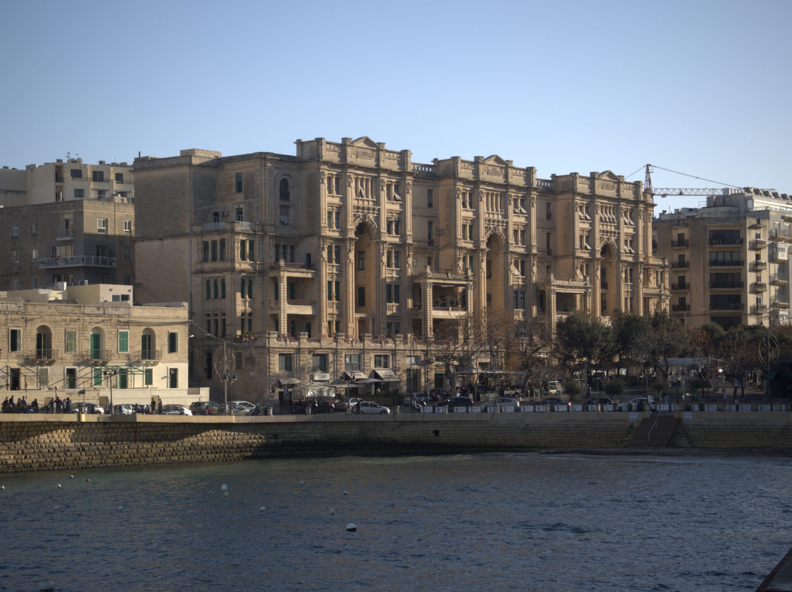 Balluta Bay zwischen Sliema und St. Julian’s auf Malta
