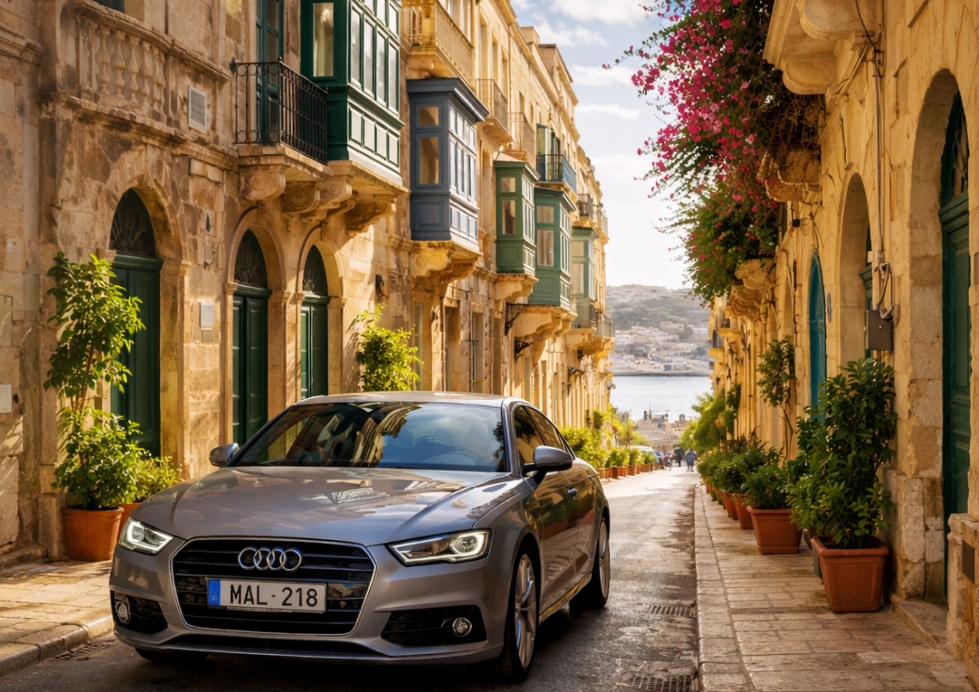 Driving and parking in Malta