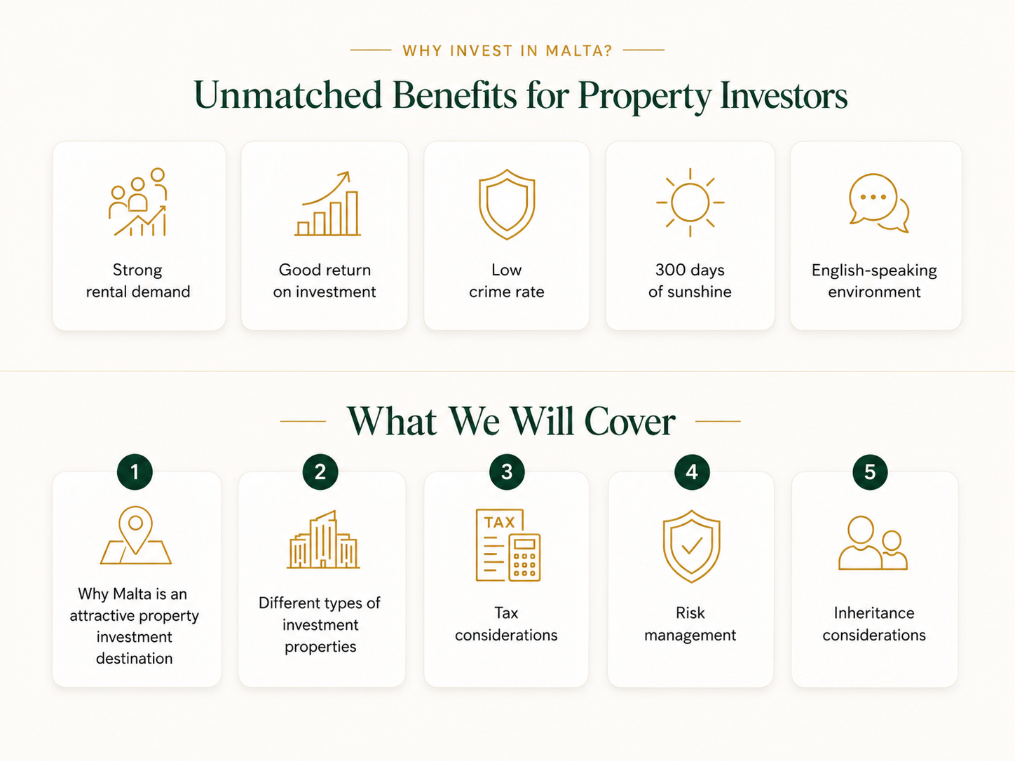 Malta property investment webinar benefits and topics for investors