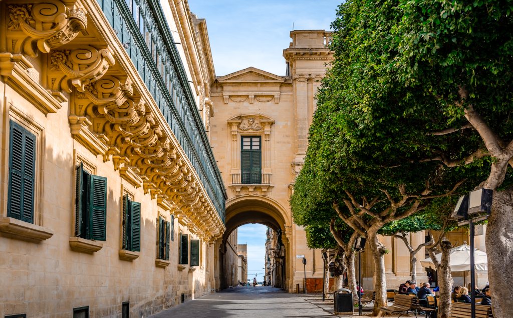 historic buildings in valletta